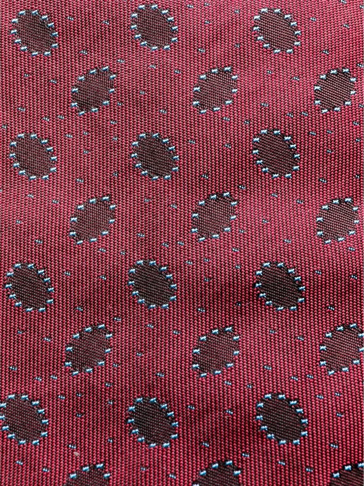 Hermès Pre-Owned 幾何学柄シルクネクタイ - 画像2