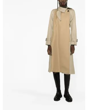 sacai ツートーンボタンコート - サムネイル2