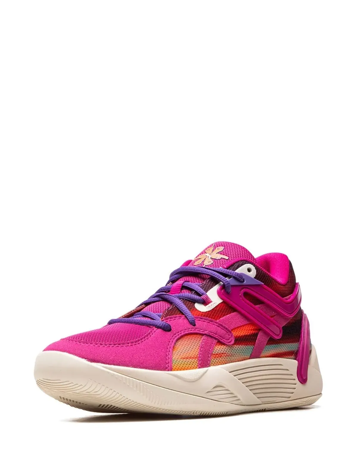 PUMA TRC Blaze Court Desert Sky スニーカー ピンク - 画像5