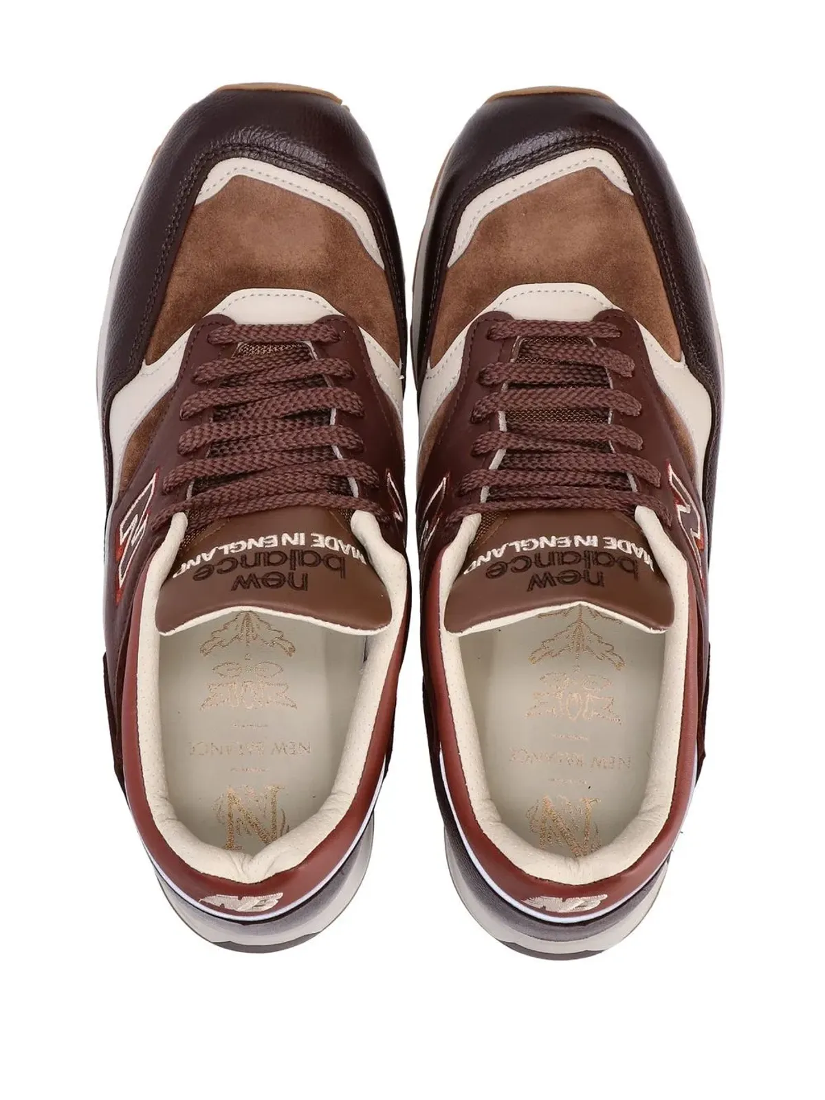 New Balance Made UK 1500 ロー・トップ スニーカー ブラウン - 画像4