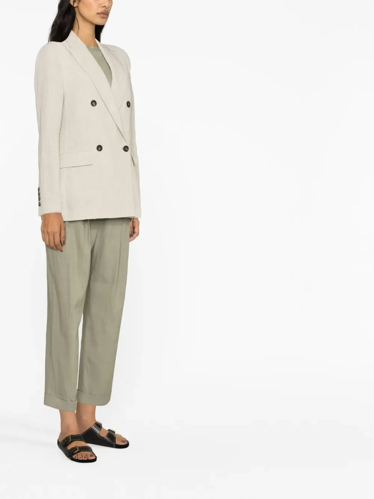Brunello Cucinelli プリンスオブウェールズチェック ブレザー - 画像4