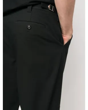 Alexander McQueen ドローストリングヘム コットンパンツ - サムネイル5