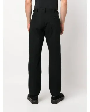 Alexander McQueen ドローストリングヘム コットンパンツ - サムネイル4