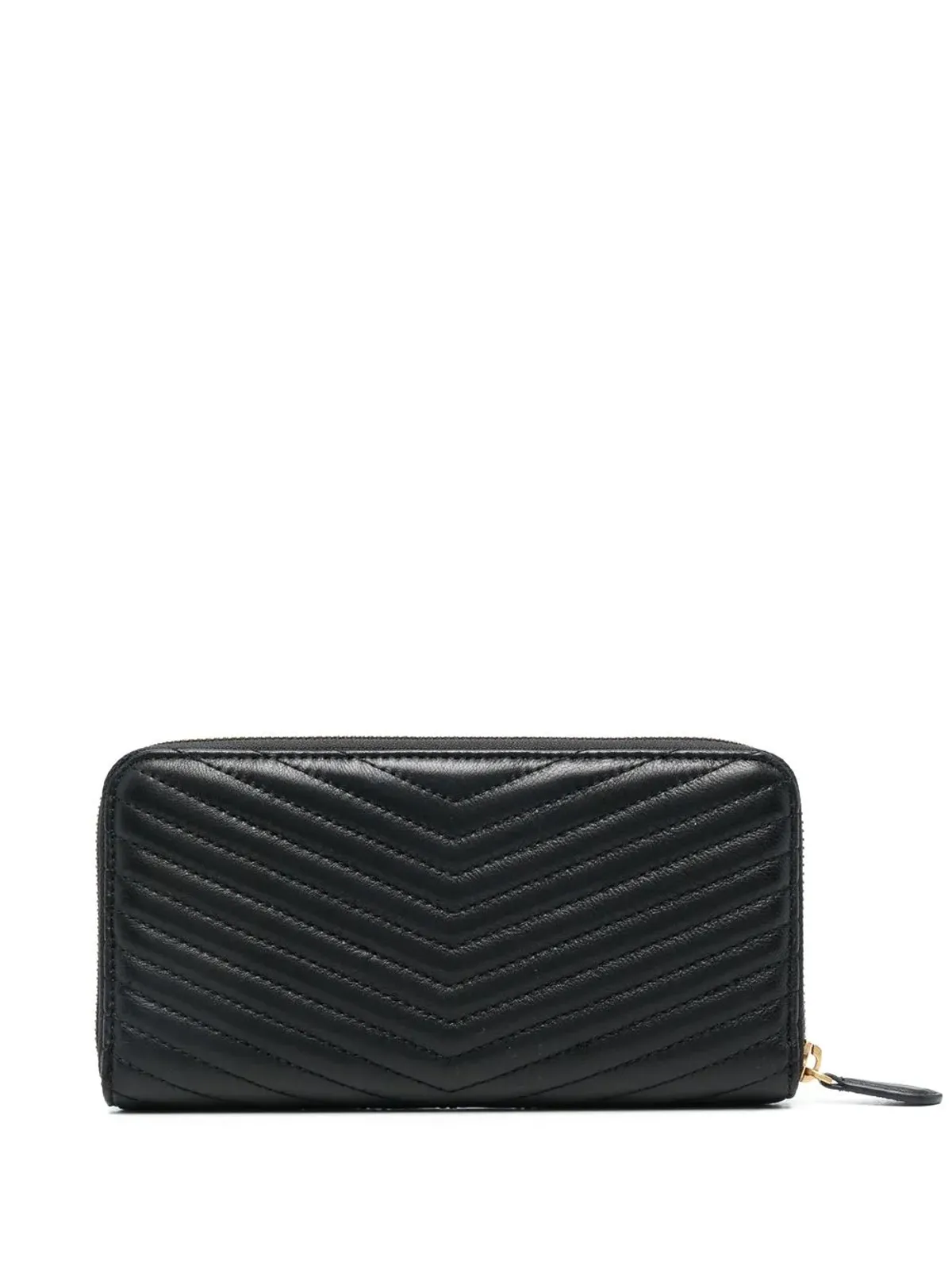 PINKO チェボンキルティングジップ付きパース - Black - 画像2