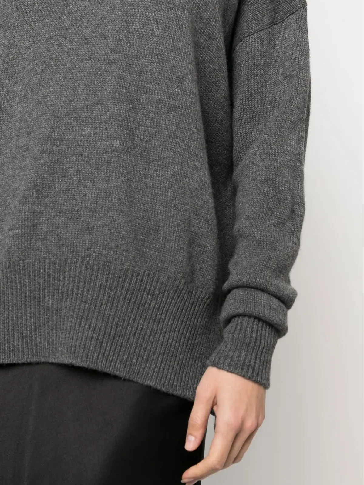Jil Sander クルーネック カシミヤセーター - 画像5