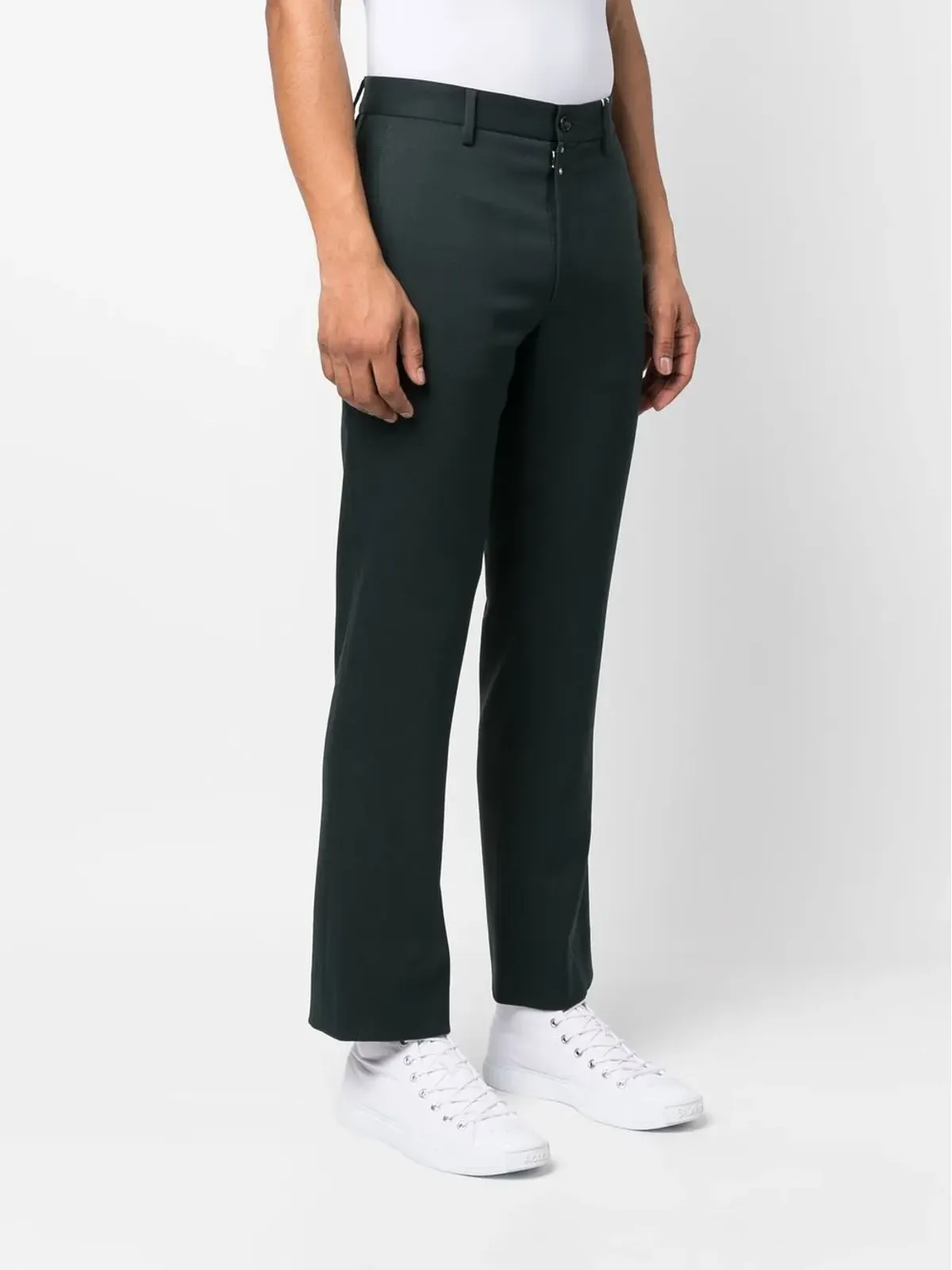 MM6 Maison Margiela スリムカットレッグトラウザー - 画像3