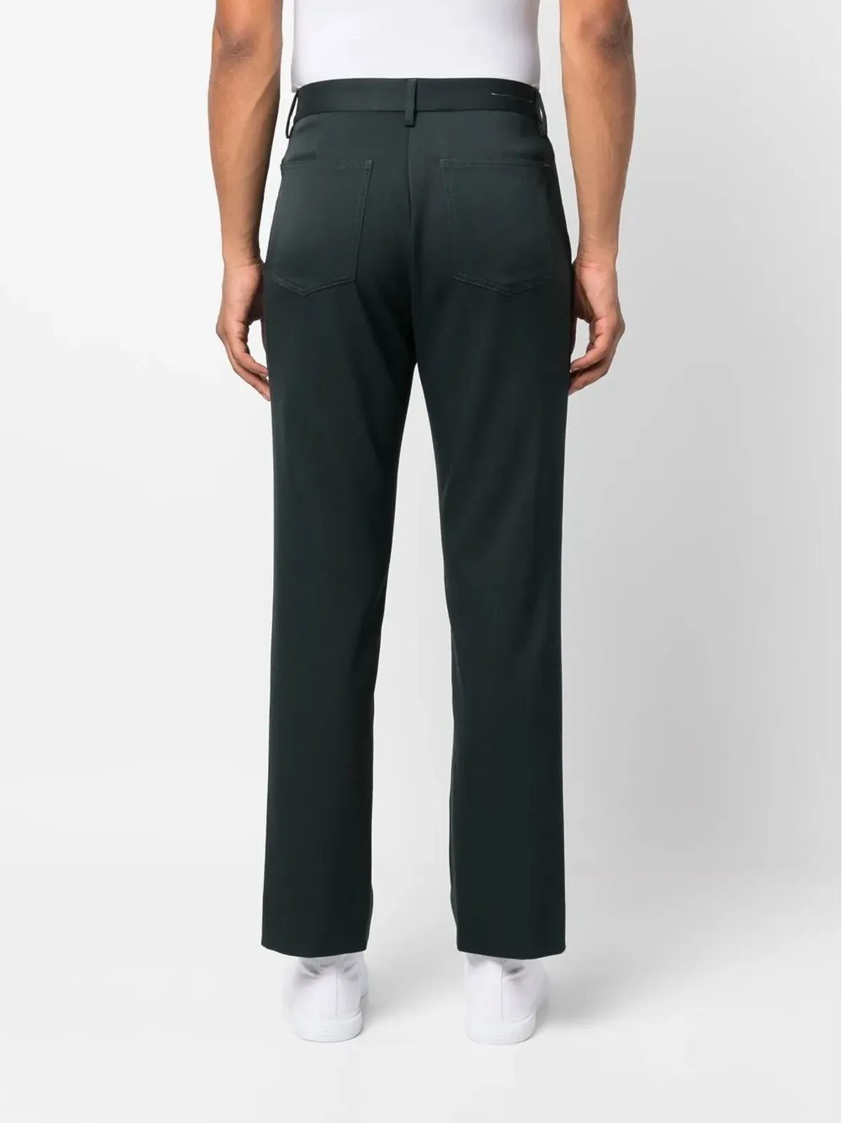 MM6 Maison Margiela スリムカットレッグトラウザー - 画像4