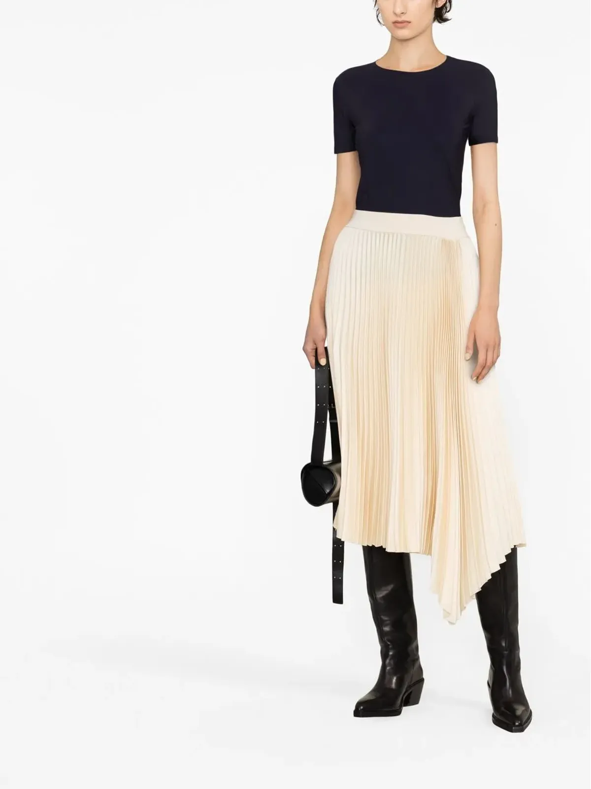 Jil Sander クルーネックTシャツ ブルー - 画像2