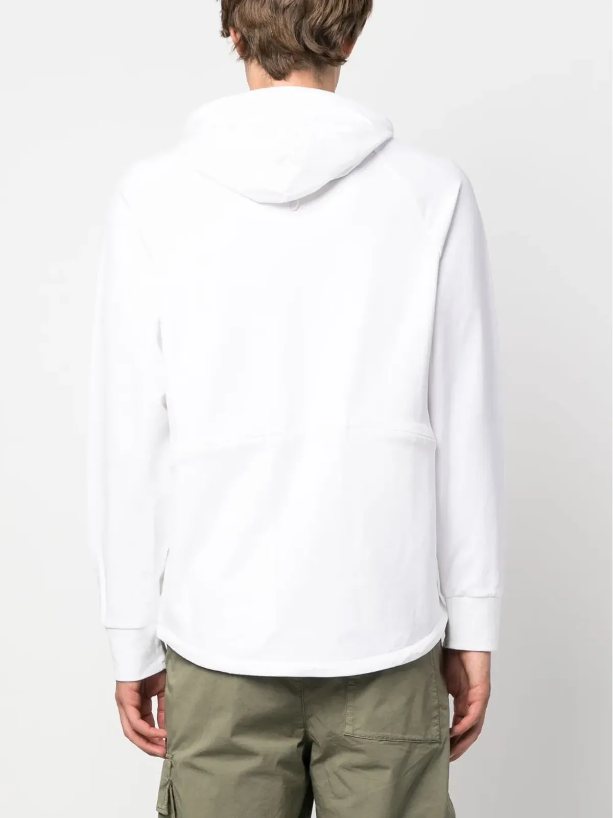 C.P. Company ロゴパッチ長袖フーディ - 画像4
