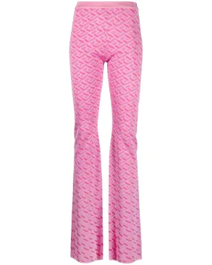 Versace ラ・グレカ ジャカード フレアパンツ - サムネイル1