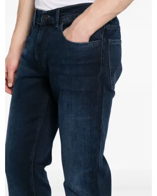 7 For All Mankind ミッドライズストレートジーンズ - サムネイル5