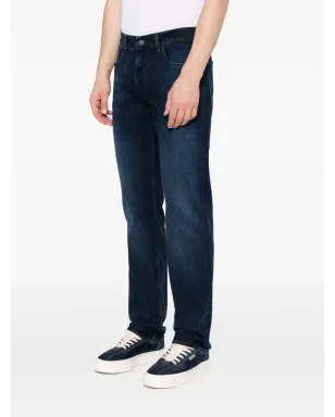 7 For All Mankind ミッドライズストレートジーンズ - サムネイル3