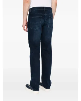 7 For All Mankind ミッドライズストレートジーンズ - サムネイル4