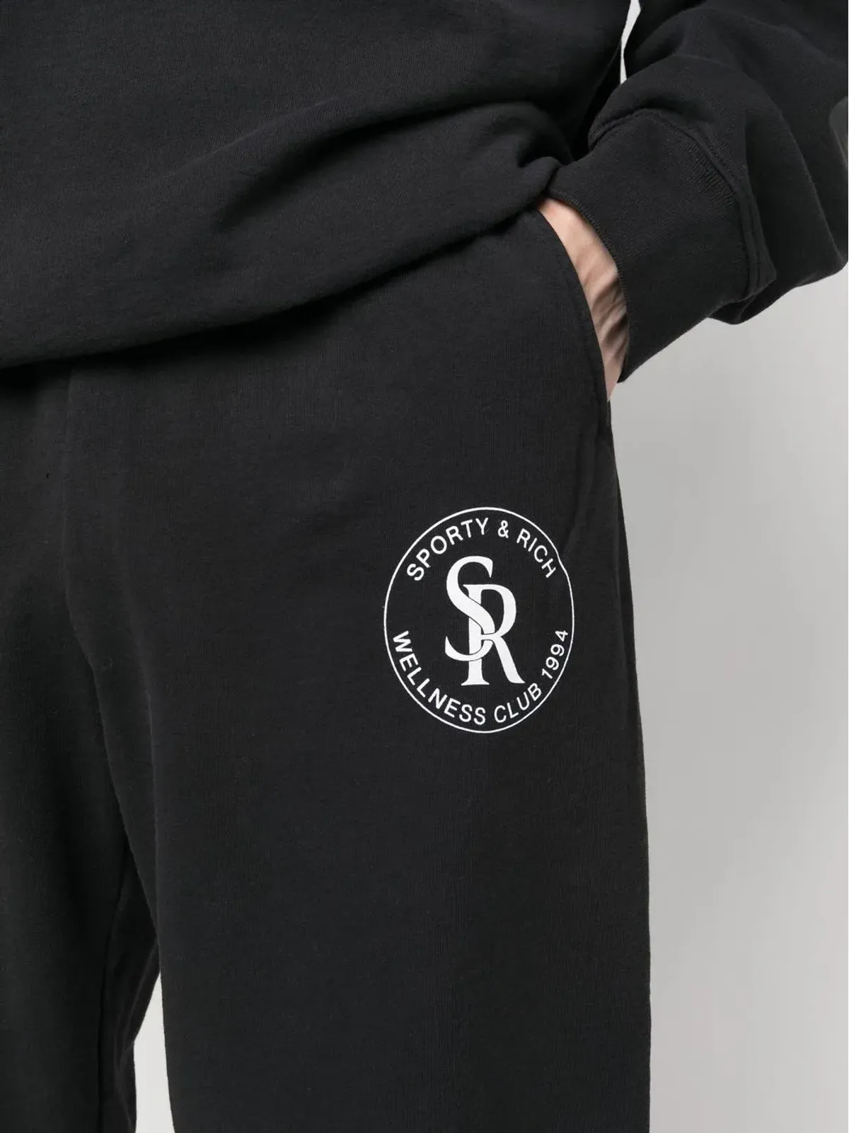Sporty & Rich S&R ロゴプリント トラックパンツ - 画像5