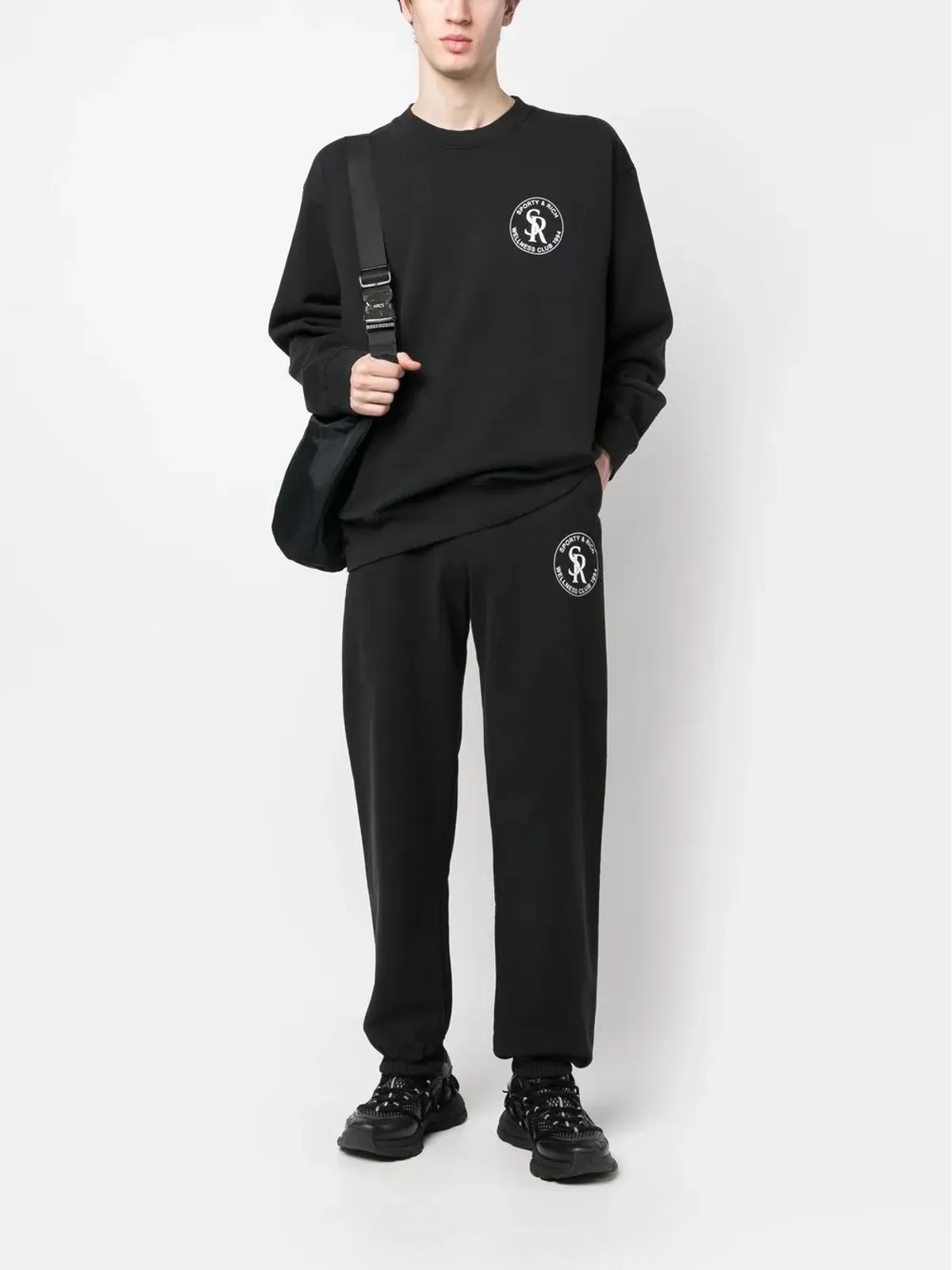Sporty & Rich S&R ロゴプリント トラックパンツ - 画像2