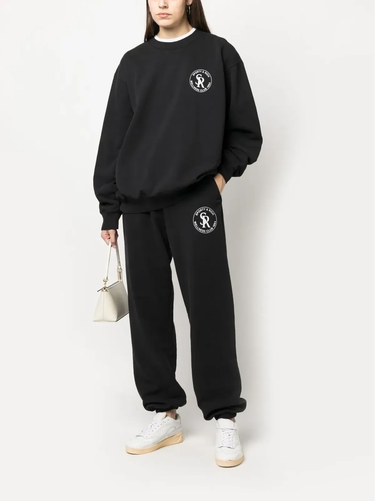 Sporty & Rich S&R ロゴプリント トラックパンツ - 画像3