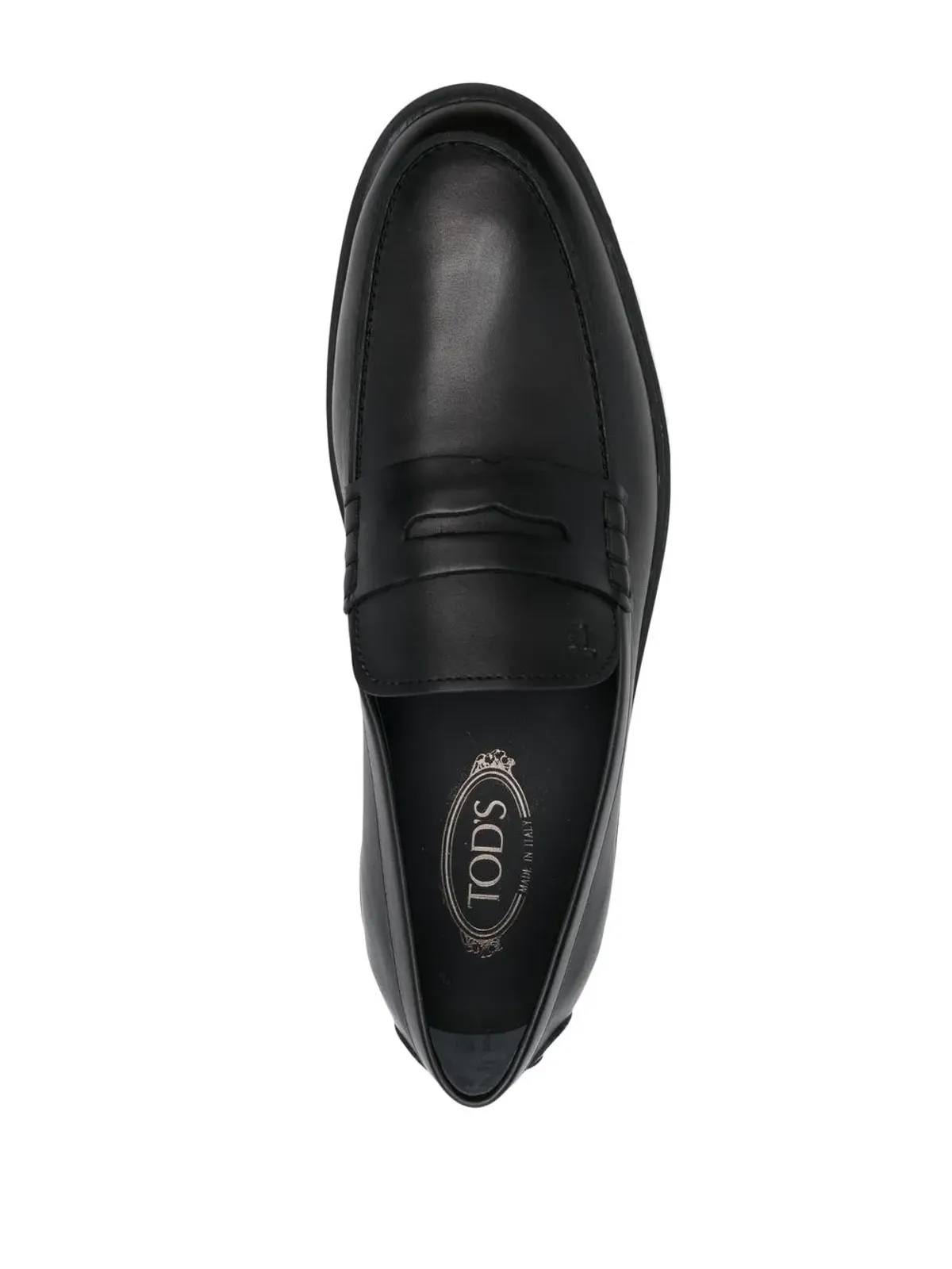 Tod's レザー ペニーローファー - 画像4