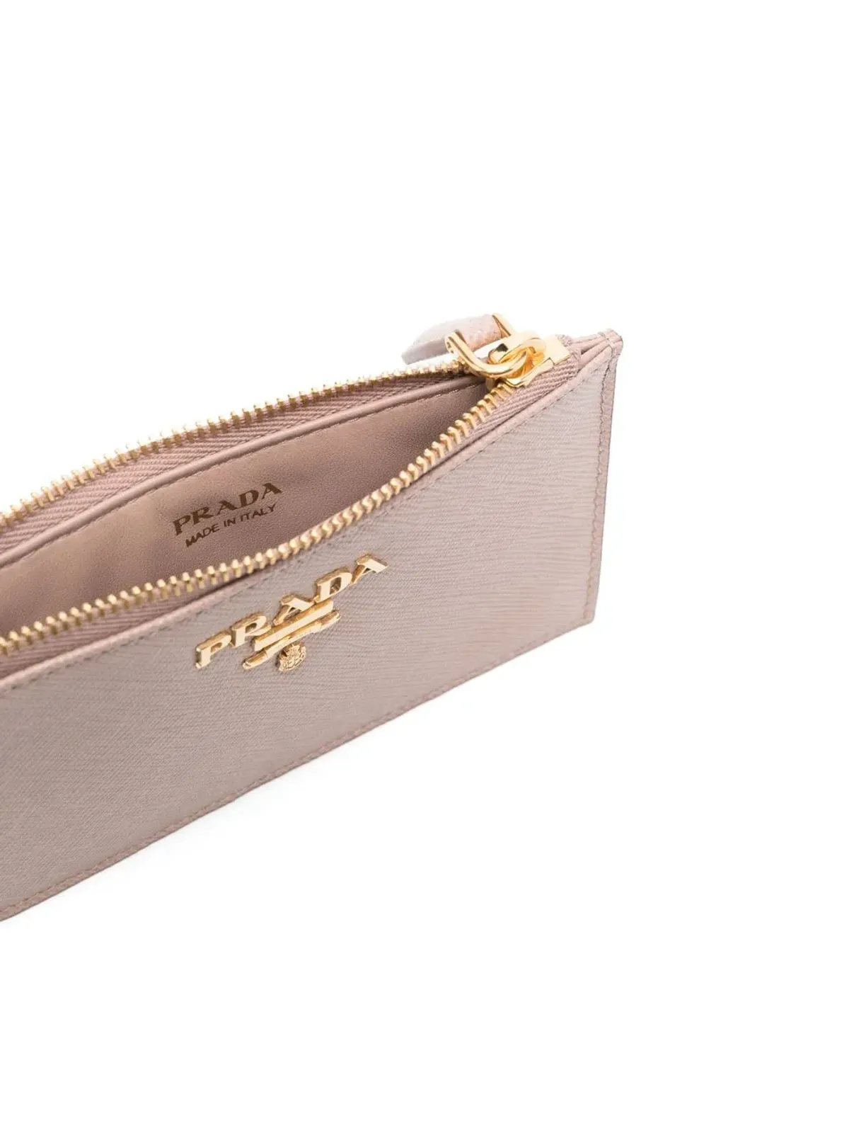 Prada ロゴディテール レザー パース - 画像3