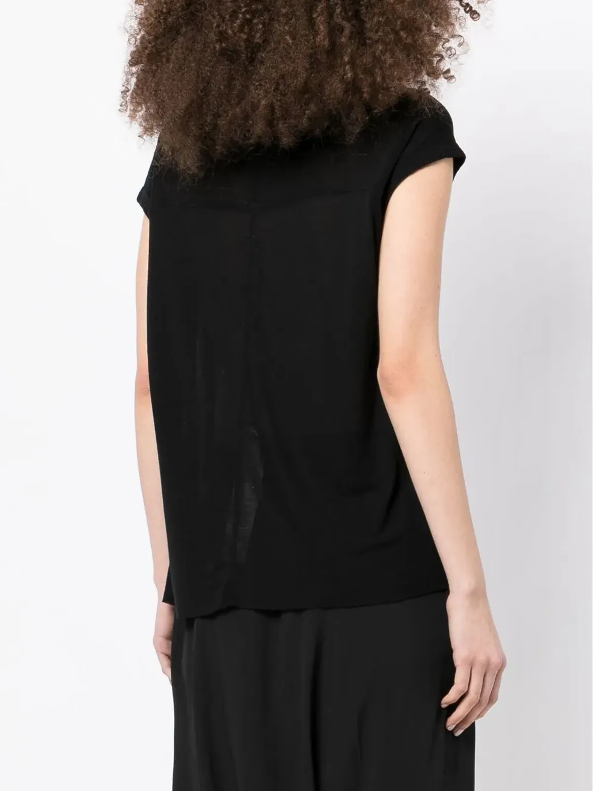 Rick Owens ラウンドネック半袖Tシャツ - 画像4