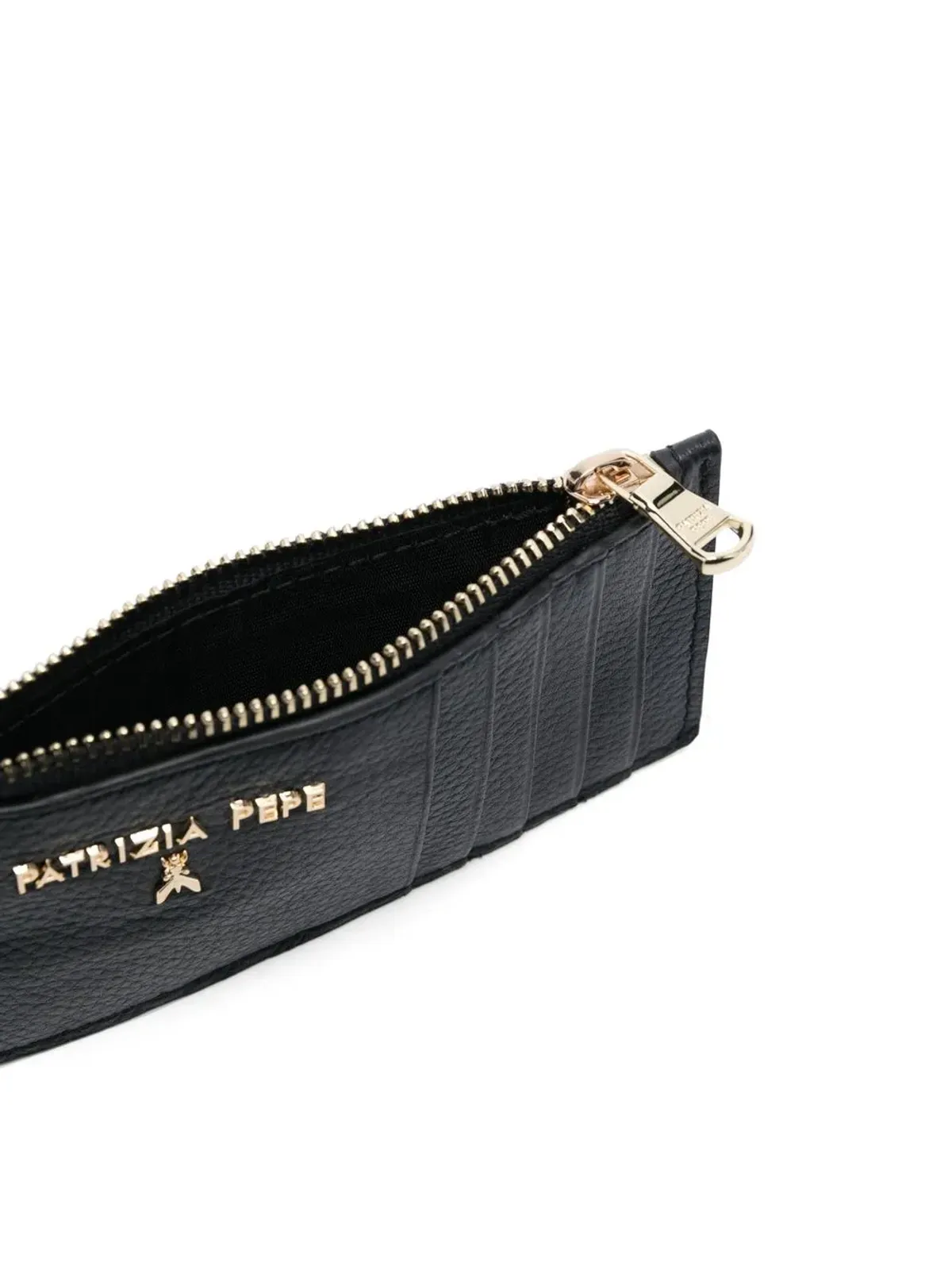 Patrizia Pepe ロゴプレートジップアップ財布 - 画像3