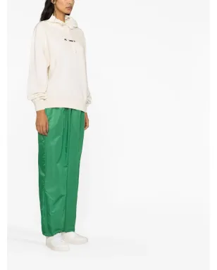 Jil Sander ロゴプリント ドローストリングフーディー - サムネイル3