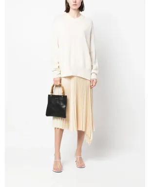 Jil Sander ロゴプレート付きレザートートバッグ - サムネイル2