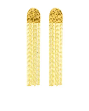 Fabiana Filippi タッセルディテール ドロップピアス - サムネイル1