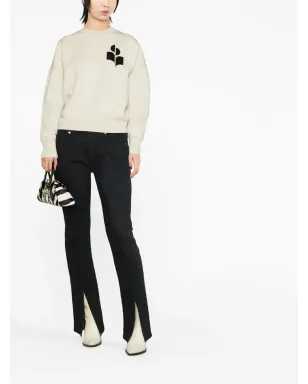 MARANT ÉTOILE Atlee インターシャ編み リラックス ジャンパー - サムネイル2