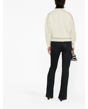 MARANT ÉTOILE Atlee インターシャ編み リラックス ジャンパー - サムネイル3