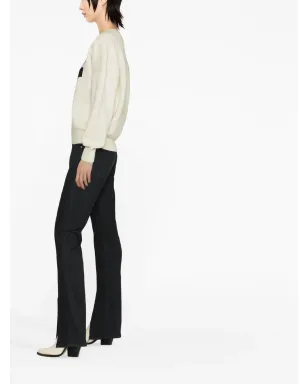 MARANT ÉTOILE Atlee インターシャ編み リラックス ジャンパー - サムネイル4