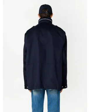 AMI Paris ジップアップポケットディテール コート - サムネイル4