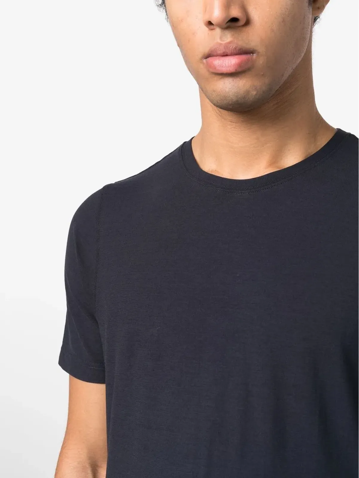 Lardini ジャージーコットンTシャツ - ブルー - 画像5