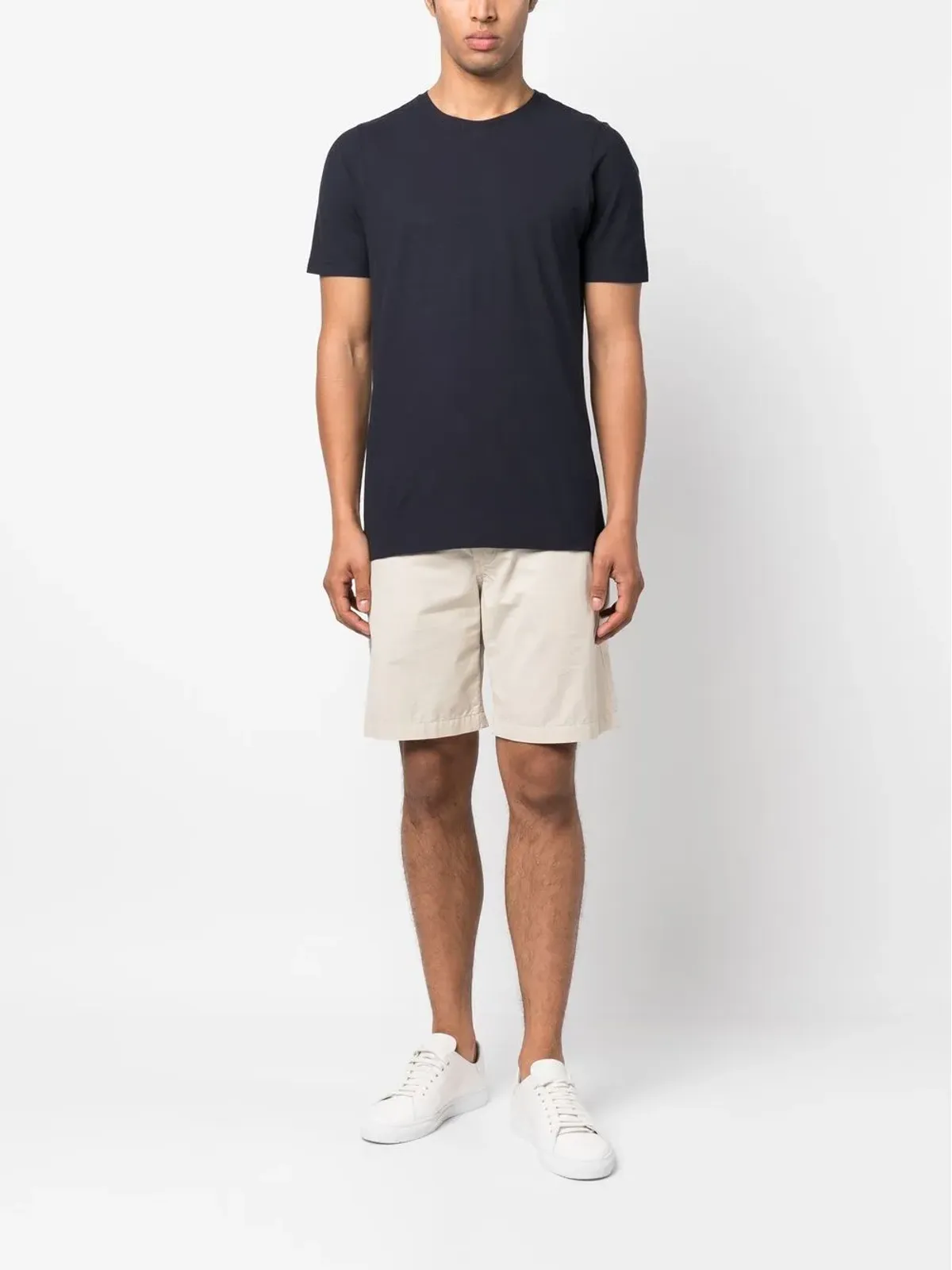 Lardini ジャージーコットンTシャツ - ブルー - 画像2