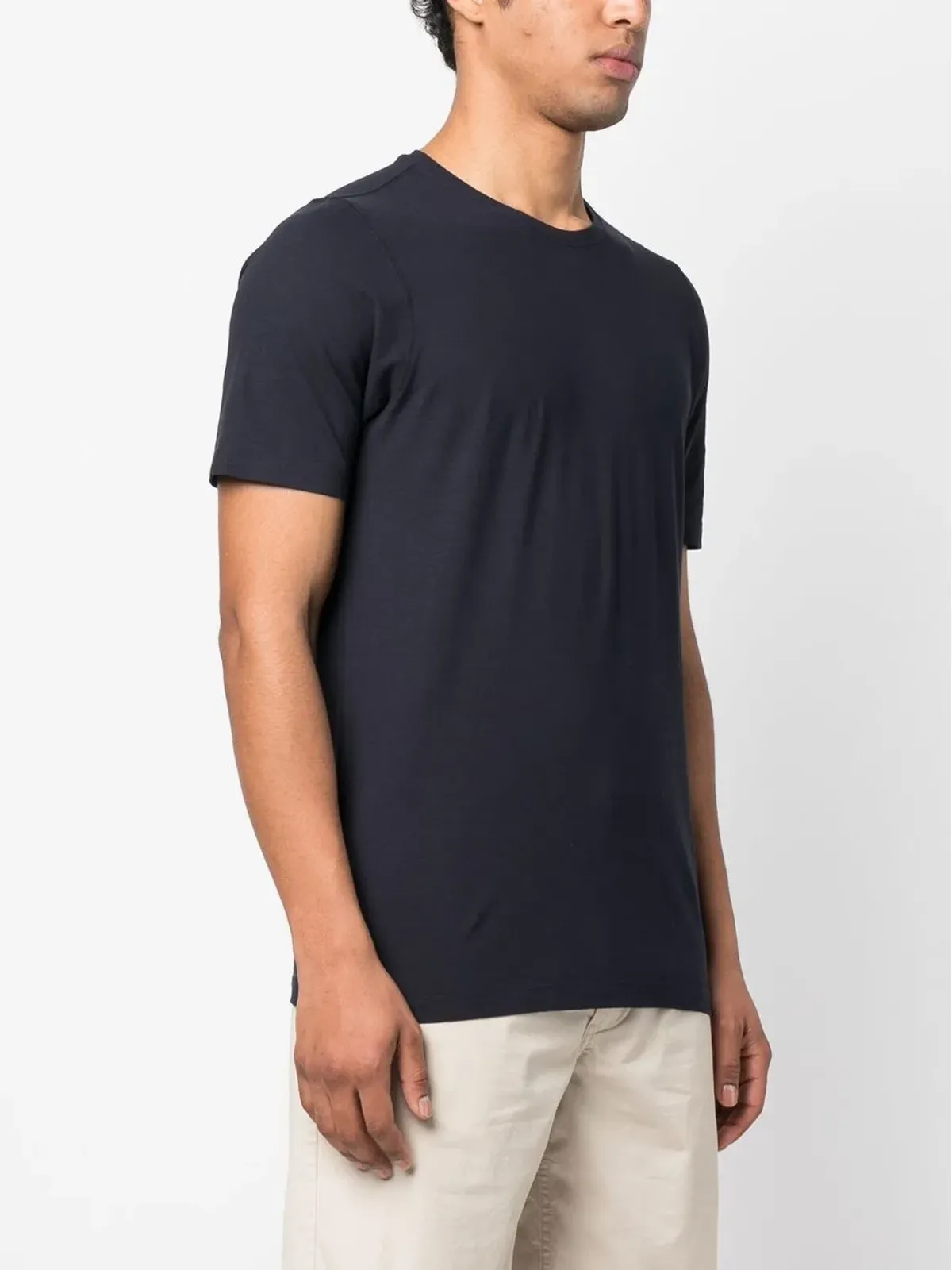 Lardini ジャージーコットンTシャツ - ブルー - 画像3