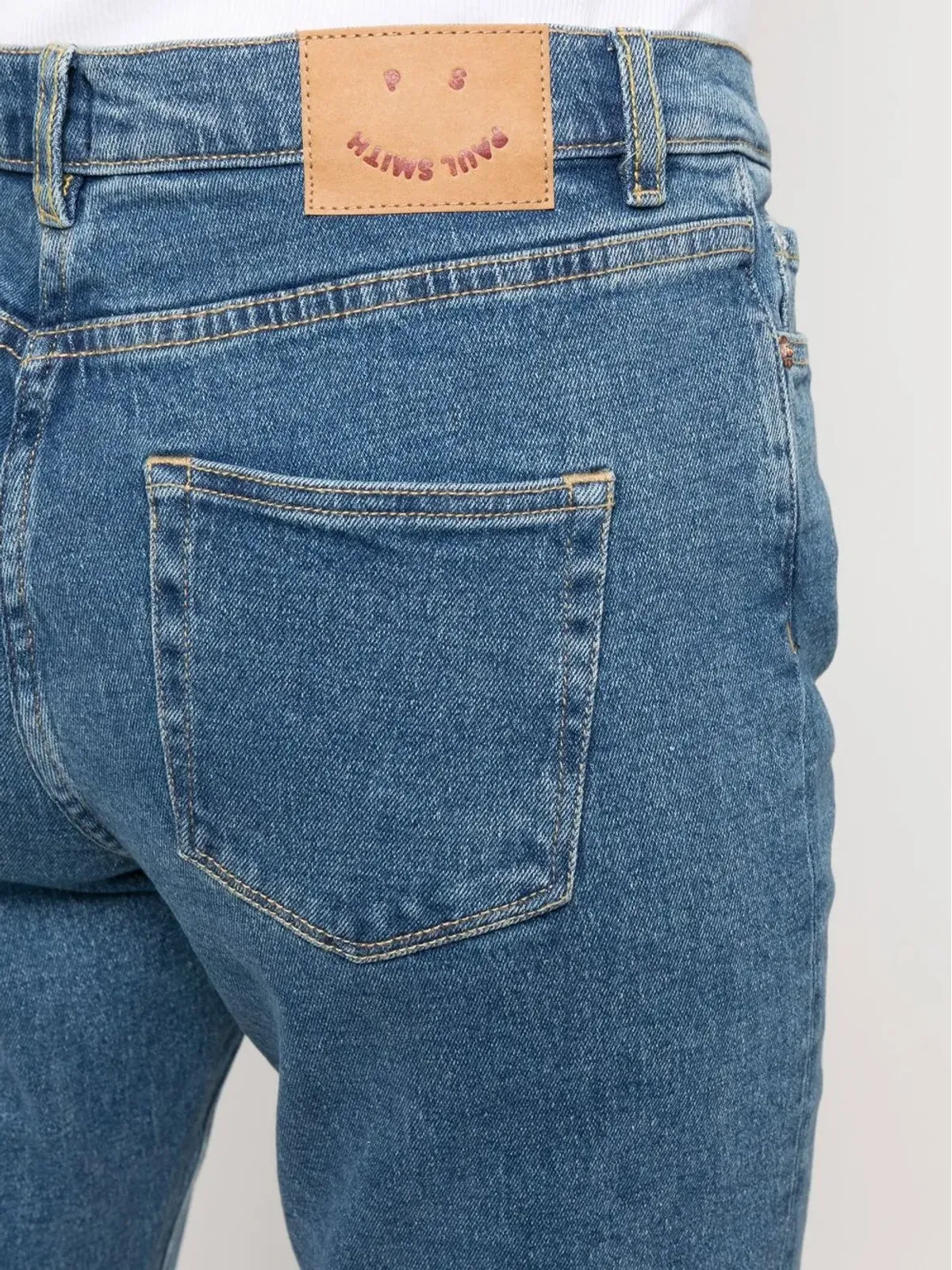 PS Paul Smith ミッドライズ クロップドジーンズ - 画像5
