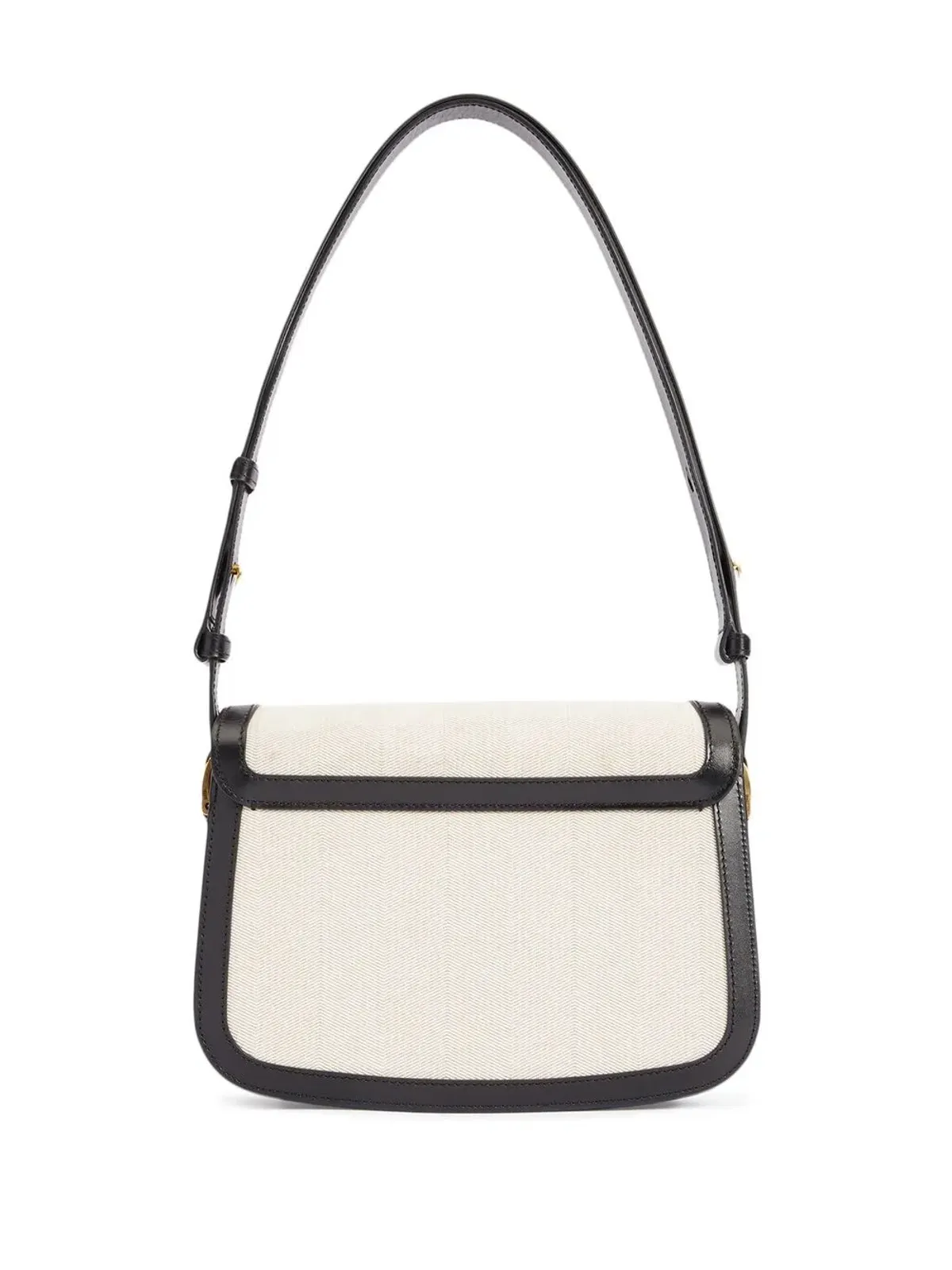 AMI Paris two-tone shoulder bag - Black - 画像2