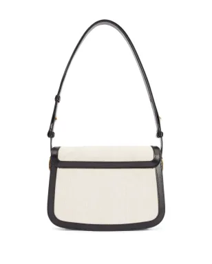 AMI Paris two-tone shoulder bag - Black - サムネイル2