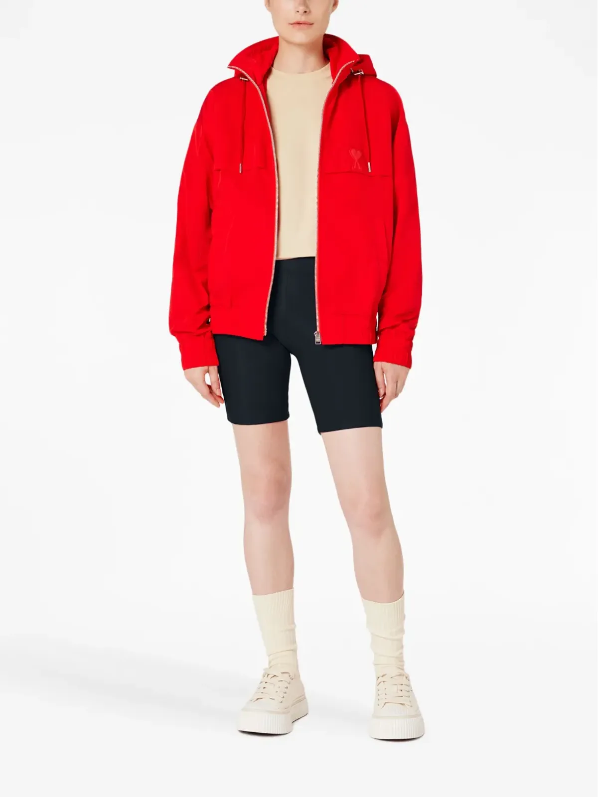 AMI Paris ストレッチレギングショーツ - 画像2