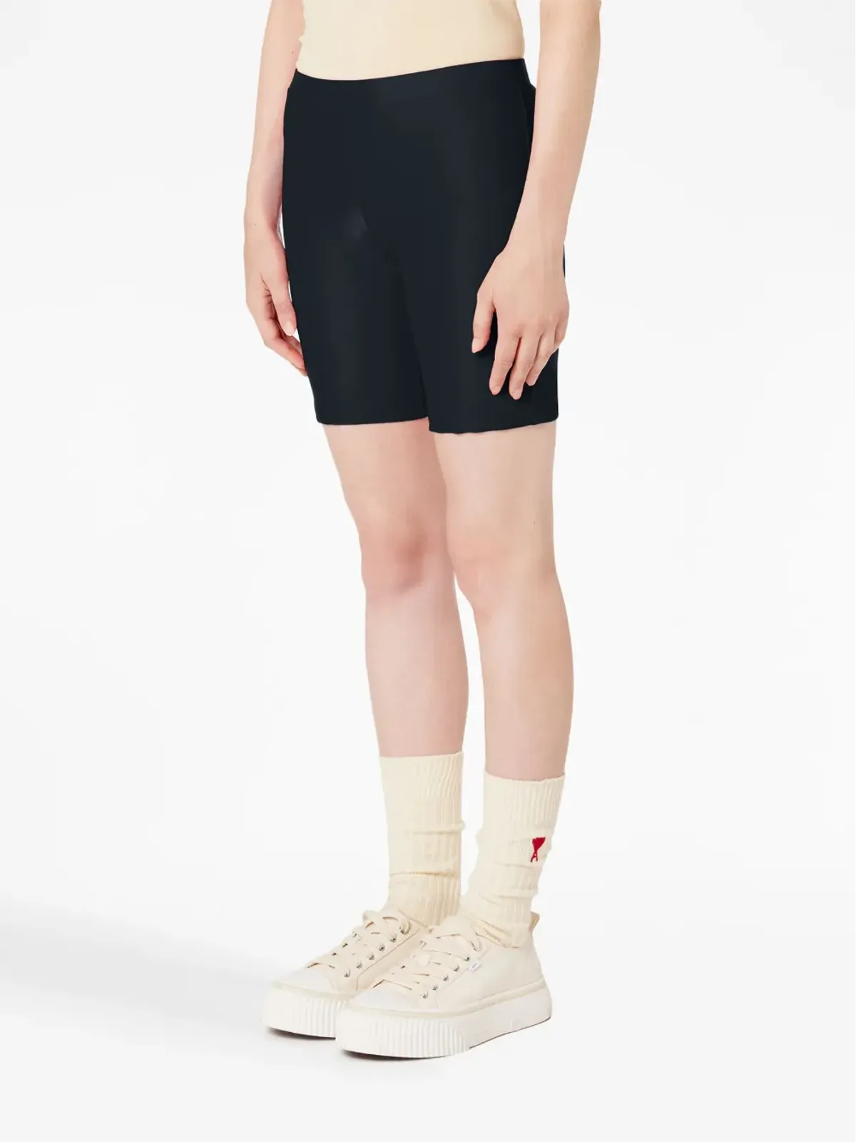 AMI Paris ストレッチレギングショーツ - 画像3