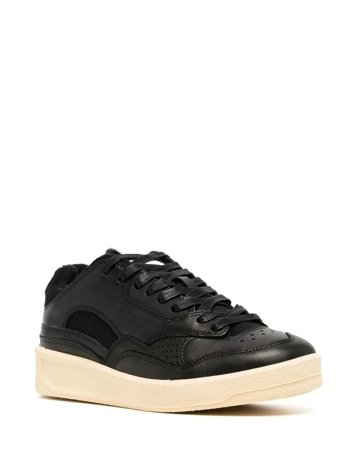 Jil Sander バスケット ロー・トップ スニーカー - 画像2