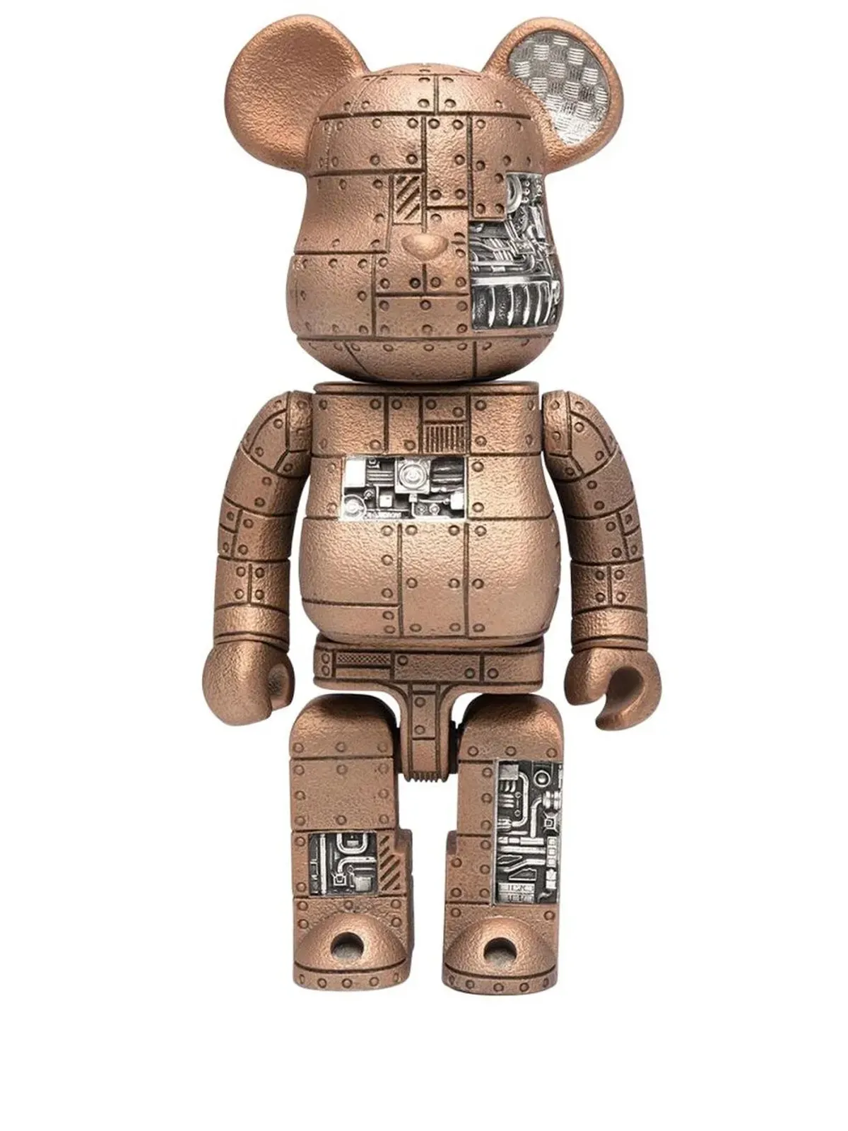MEDICOM TOY x Royal Selangor スチームパンク BE@RBRICK フィギュア - ゴールド - 画像1