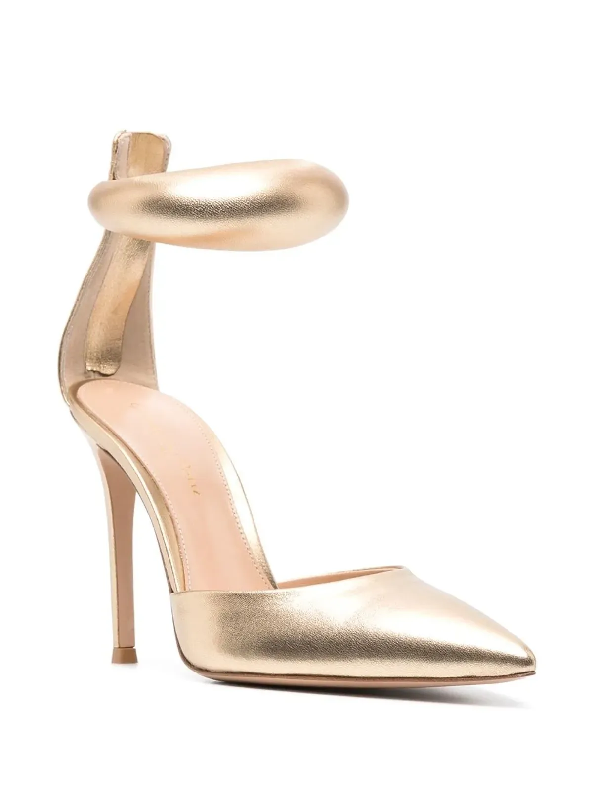 Gianvito Rossi Bijoux パッド入りストラップパンプス - 画像2