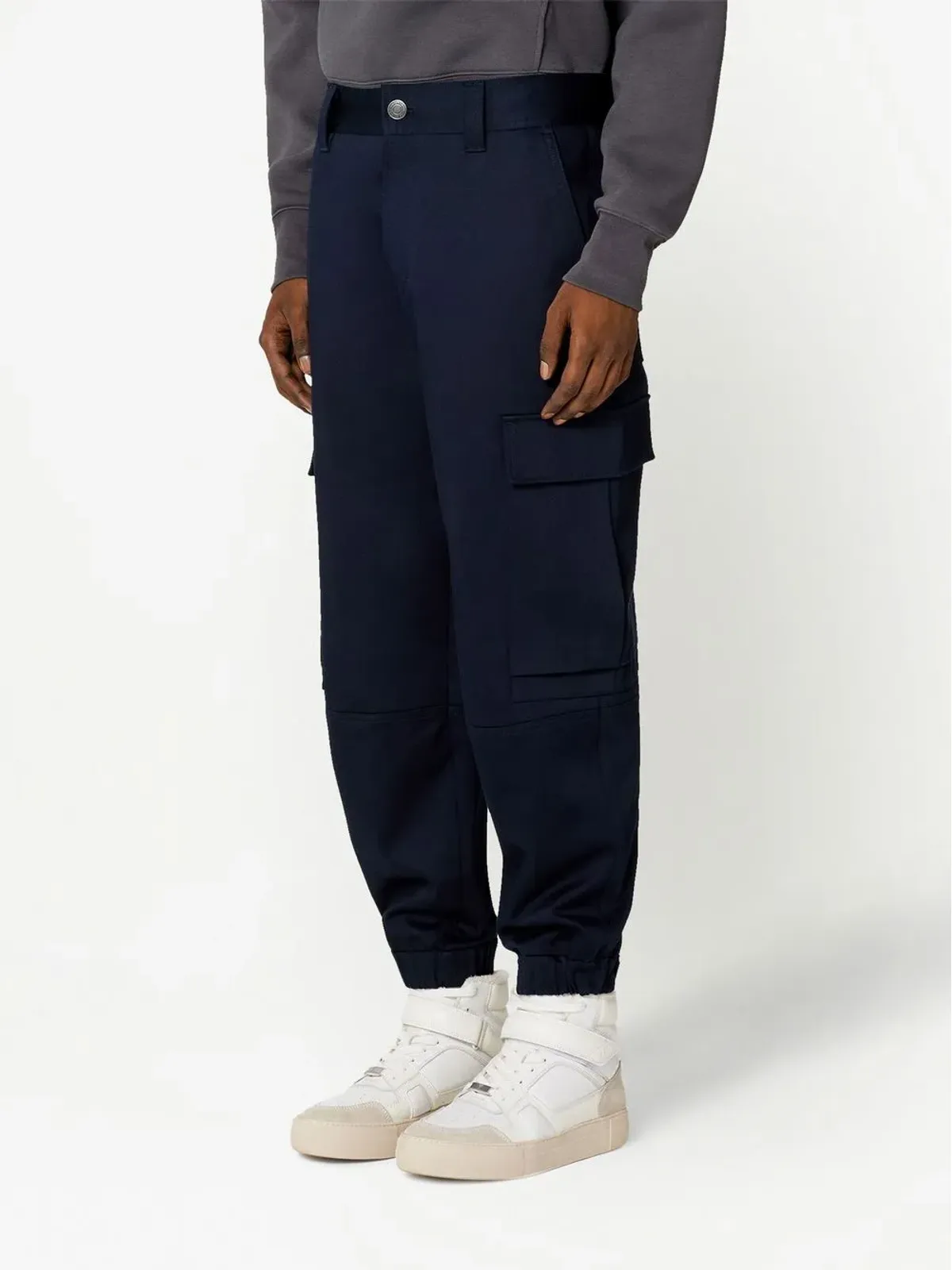 AMI Paris ストレートレッグカーゴパンツ - 画像3