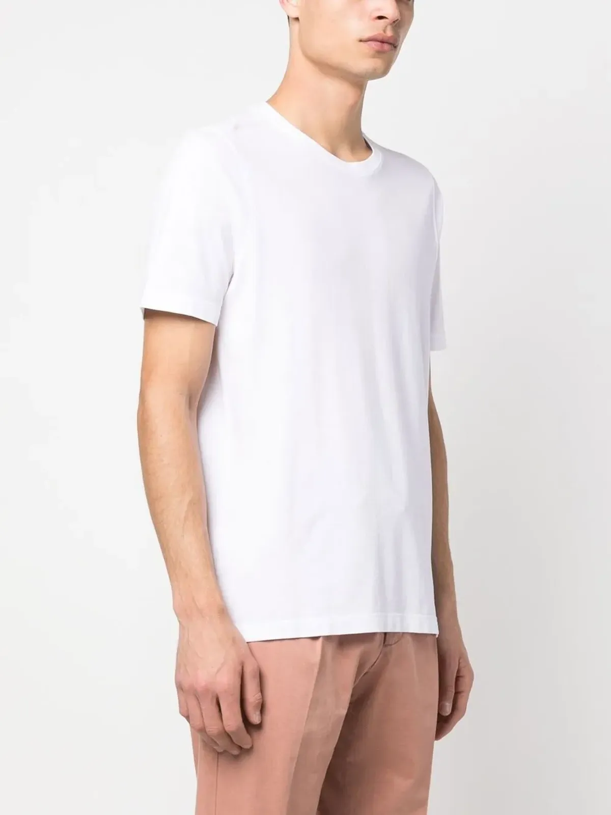 Lardini ラウンドネック半袖Tシャツ - 画像3