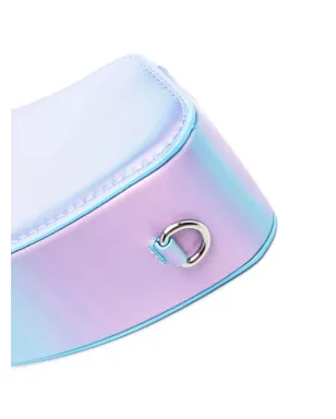 GCDS Comma ホログラフィック ショルダーバッグ - パープル - サムネイル4