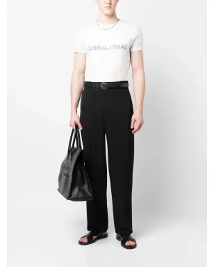Saint Laurent リバースコットンTシャツ - サムネイル2