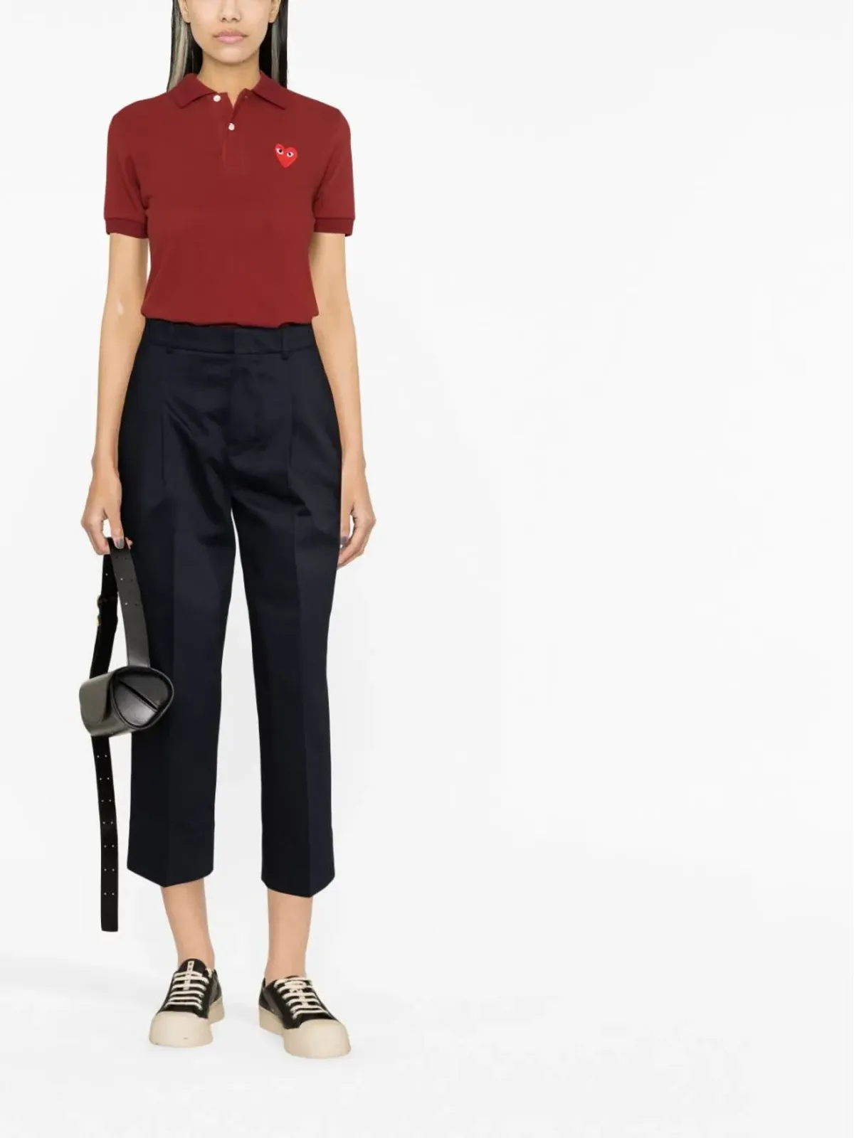 AMI Paris クロップドパンツ - 画像2