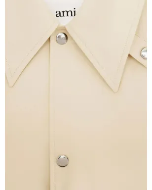 AMI Paris シングルブレストコート - サムネイル5