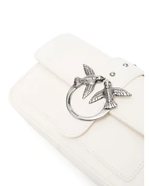 PINKO Love Birds レザー クロスボディバッグ - サムネイル4