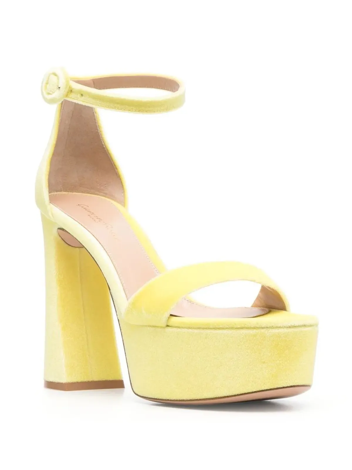 Gianvito Rossi ホリー チェニール サンダル - 画像2